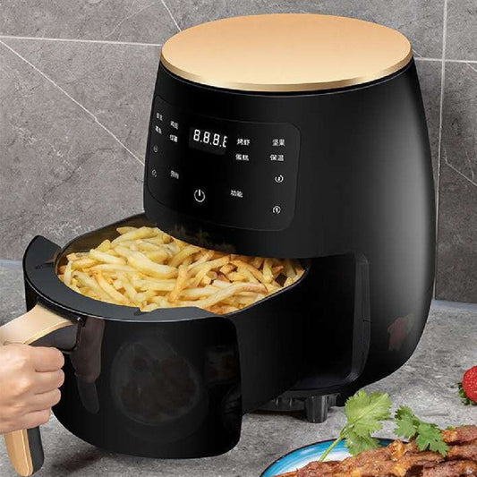 Front view of the Air Fryer with Smart Touch controls for easy cooking.