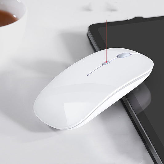 Wireless Bluetooth mouse compatible with Apple devices and iPads